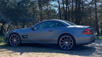 Mercedes SL wrap