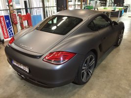Porsche Cayman wrap