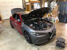Alfa-Romeo Giulia wrap