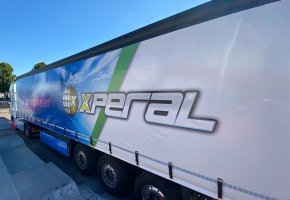 Xperal truck wrap