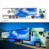 Xperal truck wrap