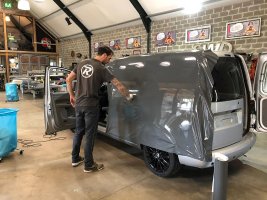 Volkswagen Caddy wrap