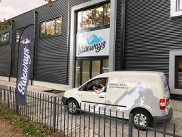 Sideways semi-wrap