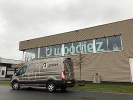Woodiez belettering