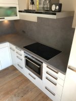 Beton-look keukenblad wrap
