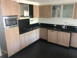 Hout-look keukenwrap