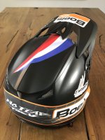 Bmx helmwrap