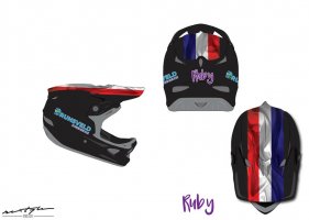 Bmx helmwrap