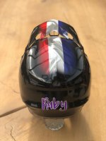 Bmx helmwrap