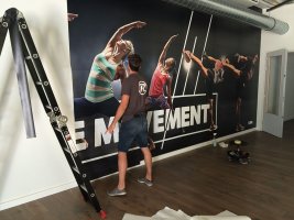 Airtex muur wrap