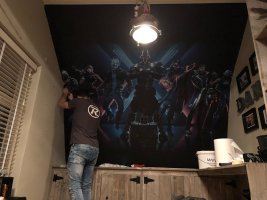 Airtex muur wrap