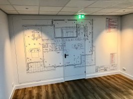 Airtex muur wrap