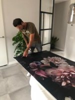 Airtex muur wrap