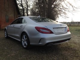 Mercedes cls wrap